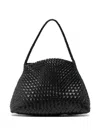 Dragon Diffusion Leather Shoulder Bag In Black
