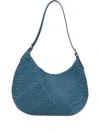 Shop Dragon Diffusion Leather Shoulder Bag In Blue