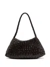 Dragon Diffusion Leather Shoulder Bag In Brown