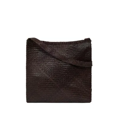 Dragon Diffusion Leather Shoulder Bag In Brown