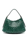 Dragon Diffusion Leather Shoulder Bag In Green