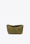 Dragon Diffusion Leather Shoulder Bag In Green