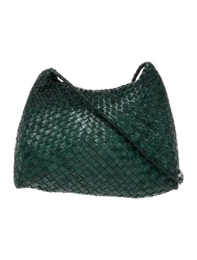 Pre-owned Dragon Diffusion Leather Shoulder Bag In Green