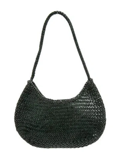 Pre-owned Dragon Diffusion Leather Shoulder Bag In Green