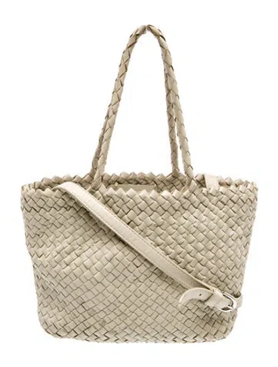 Pre-owned Dragon Diffusion Leather Shoulder Bag In Neutral