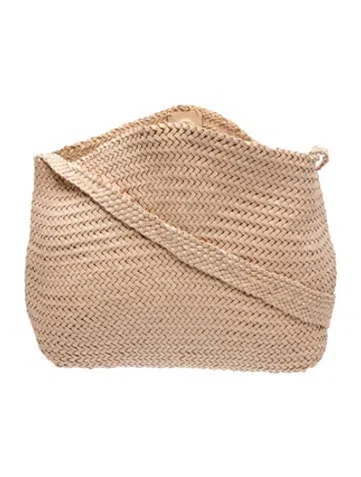 Pre-owned Dragon Diffusion Leather Shoulder Bag In Neutral