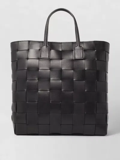 Dragon Diffusion Leather Tote Bag In Brown
