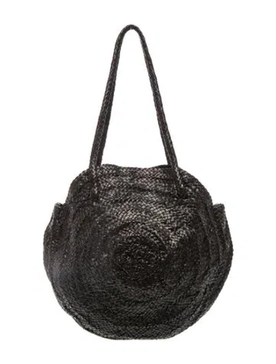 Pre-owned Dragon Diffusion Leather Tote In Black