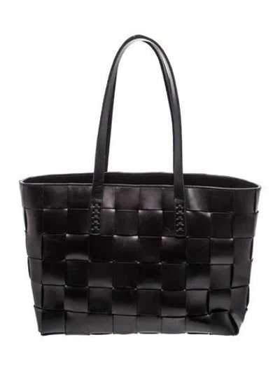Pre-owned Dragon Diffusion Leather Tote In Black