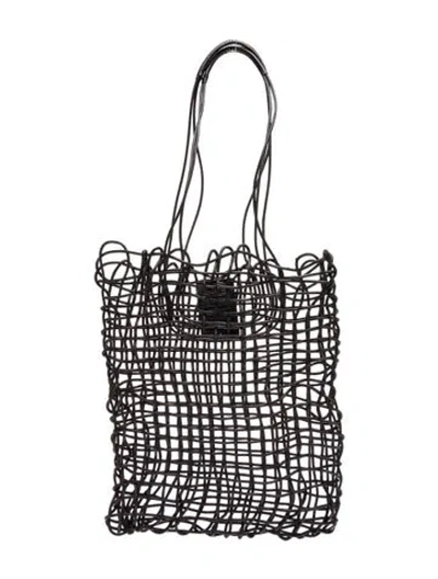 Pre-owned Dragon Diffusion Leather Tote In Black