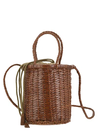 DRAGON DIFFUSION LINA MINI - WOVEN LEATHER BAG