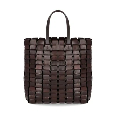Dragon Diffusion Link Dark Brown Tote Bag