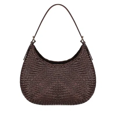 Dragon Diffusion Luna Brown Shoulder Bag
