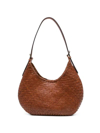 Dragon Diffusion "luna Mezza" Bag In Brown