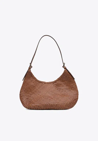 Dragon Diffusion Luna Mezza Leather Shoulder Bag