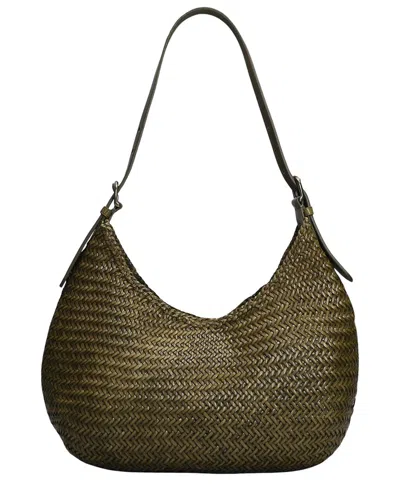 DRAGON DIFFUSION DRAGON DIFFUSION LUNA MEZZA LEATHER TOTE