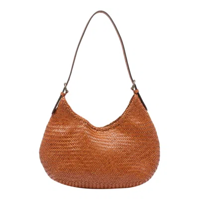 Dragon Diffusion Luna Mezza Shoulder Bag In Brown