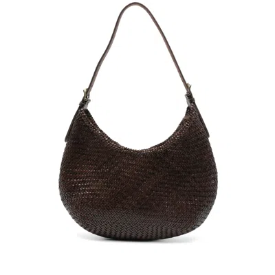 Dragon Diffusion Luna Mezza Shoulder Bag In Brown