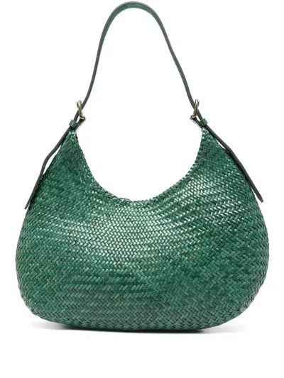 Dragon Diffusion Luna Mezza Shoulder Bag In Green