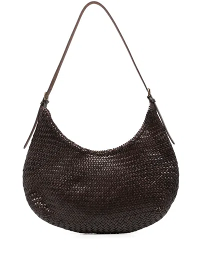 Dragon Diffusion Luna Piena Shoulder Bag In Brown