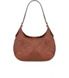 Dragon Diffusion Luna Mezza Shoulder Bag In Brown