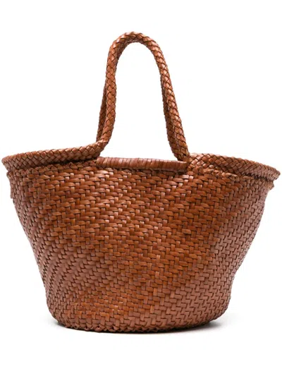 Dragon Diffusion Martha Tote Bag In Brown