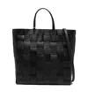 Dragon Diffusion Medium Pino Woven Top-handle Tote Bag In Pattern