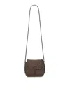 Dragon Diffusion Mini City Shoulder Bag With Adjustable Strap In Brown