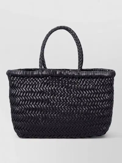 Dragon Diffusion Mini Beach Bag Double Handles Woven Texture