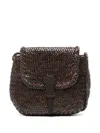 Dragon Diffusion Mini City Bag Crossbody In Brown
