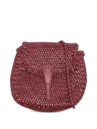 Dragon Diffusion Mini City Bag Crossbody In Burgundy