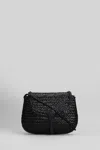 Dragon Diffusion Mini City Bag Shoulder Bag In Black Leather In Black