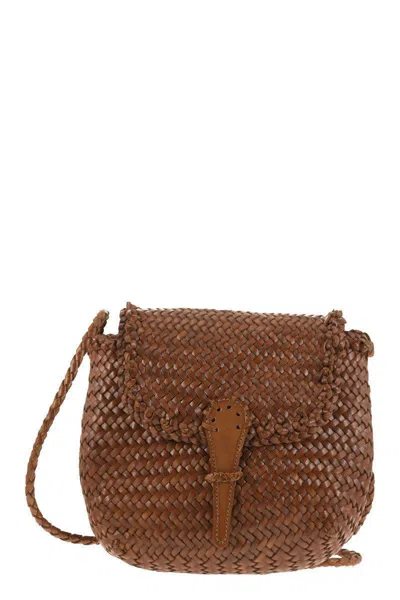 Dragon Diffusion Mini City Bag In Brown