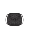 Dragon Diffusion Mini City Bag Shoulder Bag In Black Leather In Black