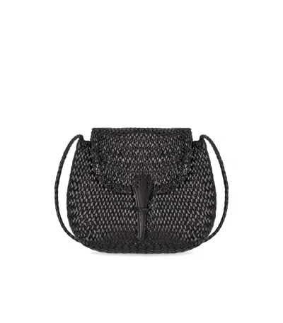 DRAGON DIFFUSION DRAGON DIFFUSION MINI CITY BLACK CROSSBODY BAG