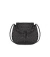 Dragon Diffusion Mini City Bag Shoulder Bag In Black Leather In Black