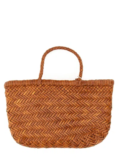 Dragon Diffusion Large Nantucket Interwoven Tote Bag In Beige