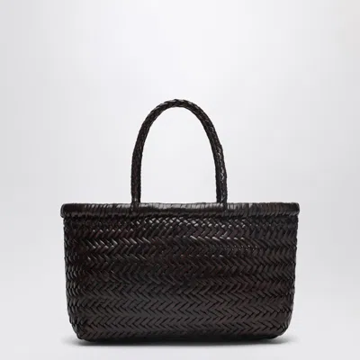 Dragon Diffusion Mini Flat Gora Bag Dark Brown