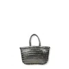 Dragon Diffusion Mini Flat Gora Bag In Gray