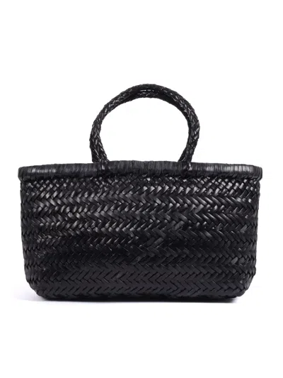 Dragon Diffusion Mini Flat Gora Basket In Black