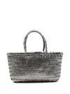 Dragon Diffusion Mini Flat Gora Tote Bag In 灰色