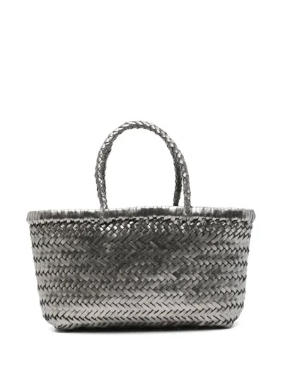 Dragon Diffusion Mini Flat Gora Tote Bag In 灰色