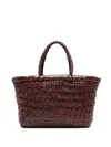 Dragon Diffusion Mini Flat Gora Tote Bag In 褐色