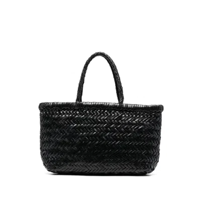 Dragon Diffusion Mini Flat Gora Tote Bag In Black