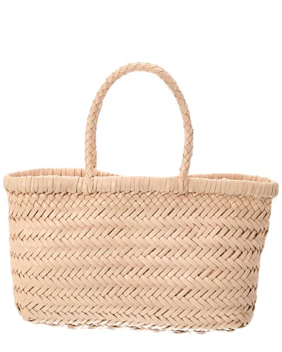 Dragon Diffusion Mini Flat Gora Tote In Neutral