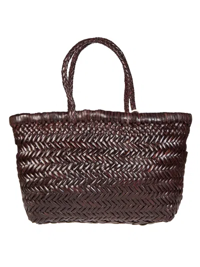 Dragon Diffusion Mini Flat Shoulder Bag For Women In Brown