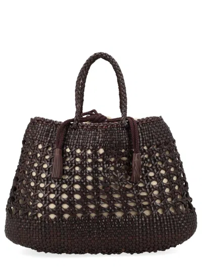 Dragon Diffusion Mini Handbag - 23 Cm X 30 Cm X 11 Cm In Dark Brown