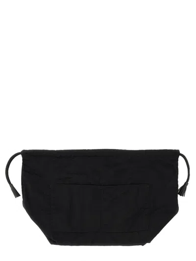 Dragon Diffusion Mini Handbag With Stylish Leather Accents In Black
