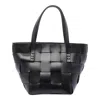 Dragon Diffusion Japan Mini Shoulder Bag In Black Leather In Black