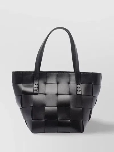 Dragon Diffusion Mini Japan Handbag Woven Design In Black